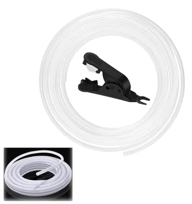 PTFE-Schlauch 10 m, 4x2,5 mm, mit Cutter, für 3D-Drucker