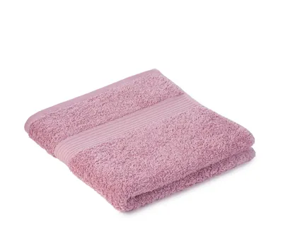 Produktbild von sleepling - liebling Handtuch, 100% hochwertige Baumwolle, mit Schlaufe, 50 x 100 cm, waschbar & trocknergeeignet, formstabil, weich, altrosa
