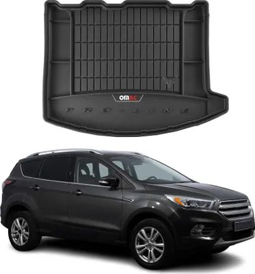 Produktbild von OMAC Gummi Kofferraumwanne für Ford Kuga 2013-2019 TPE Laderaumwanne Schwarz