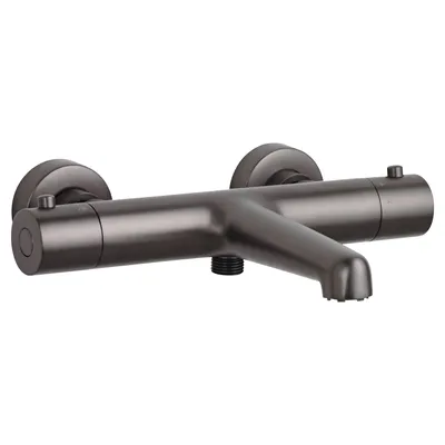Produktbild von SCHÖNER WOHNEN-Kollektion Wannenthermostat DICU, Industrial, Badewannenarmatur mit Thermostat Verbrühschutz, Mischbatterie für Badewanne
