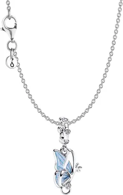 Pandora 21101 Geschenkset für Damen Halskette Silber Schmetterling 1