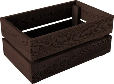 Produktbild von Lermowood Holzkisten Box0421 25 x 40 x 19cm Palisander | Dekokisten aus Holz Massive Holzkiste Regalkiste Weinkiste