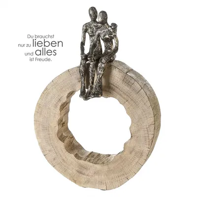Obrázek produktu pro Casablanca by Gilde dekorativní soška Společně bronz V. 39 cm,71806