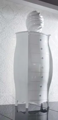 Zdjęcie produktu dla Luksusowe komody szafy komody drewniane sypialnia nowoczesny design biały styl duży