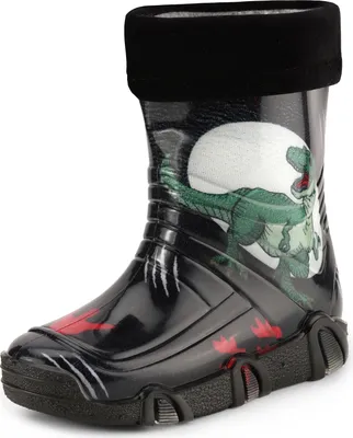 Produktbild von Ladeheid Kinder Mädchen Jungen Gummistiefel Gefüttert Swk2021 (Muster-46, 21/22)