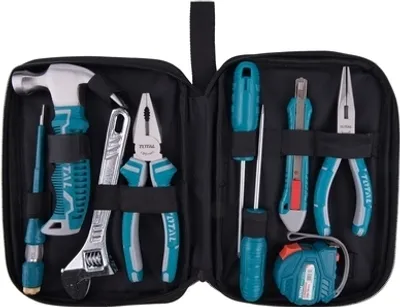 Produktbild von Werkzeugsatz Total THKTHP90096 Werkzeugsatz, 9tlg.