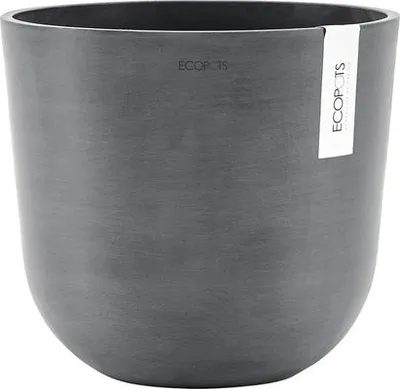 Obrázek produktu pro Výsadbový květináč Ecopots Oslo plastový Ø 25 cm V 21,8 cm šedý