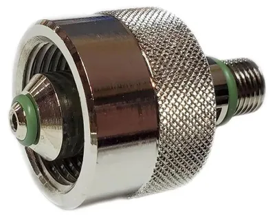 Produktbild von Metalsub Nevoc W30x2 To 1/4´´ Bsp Oxygen Type 32 Tankadapter Silber  Silber One Size