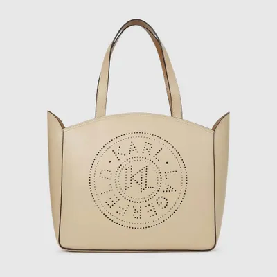 Produktbild von KARL LAGERFELD K CIRCLE MID ZIP TOTE Beige