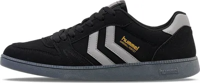 Produktbild von Hummel Handball Perfekt Synth. Suede Indoor Schuhe Sneaker schwarz/grau 222812-2448, Schuhgröße:38 EU