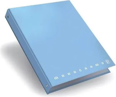 Image de Pigna Monocromo Classeur à anneaux A5 Multicolore