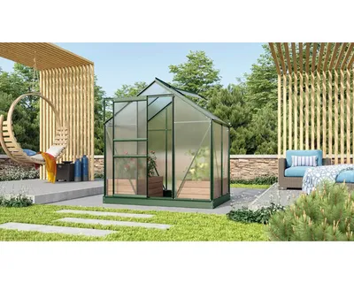 Obrázek produktu pro Skleník Vitavia Venus 2500 polykarbonát 6 mm 195 x 131 cm zelený