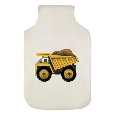 Productafbeelding van "Baggerwagen"-hoes voor warmwaterfles