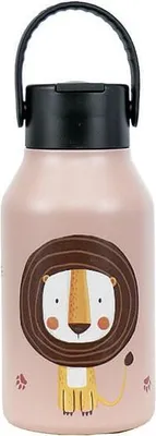 Immagine prodotto di Bottiglia termica in acciaio inossidabile Runbott Mii – 350 ml, leone