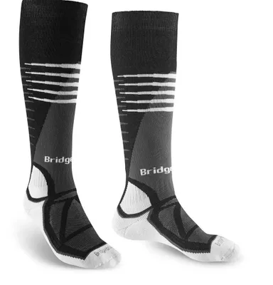 Produktbild von Bridgedale Midweight Lange Socken Schwarz EU 48 1/2 Mann Schwarz EU 48 1/2