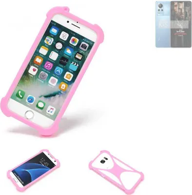 Produktbild von K-S-Trade Handy Hülle kompatibel mit Infinix Note 12 Turbo Schutz Hülle Bumper Silikon Schutz Hülle Cover Case Silikoncase Silikonbumper TPU