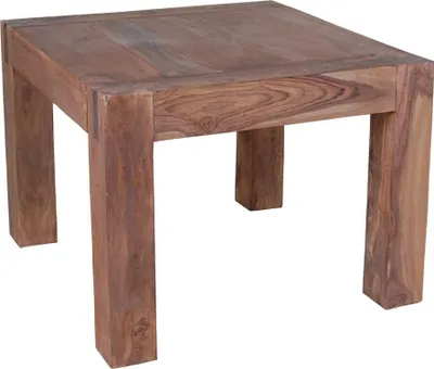 Produktbild von MiaMöbel Couchtisch Bagra 60x60 cm Modern Massivholz Sheesham Sheesham natur