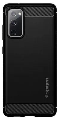 Produktbild von Spigen Samsung Galaxy S20 FE Rugged Armor Hülle - Mattschwarz