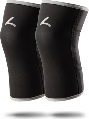 Produktbild von Reeva Powerlifting Knee Sleeves - Kniebandagen - 7 mm - Grau - M