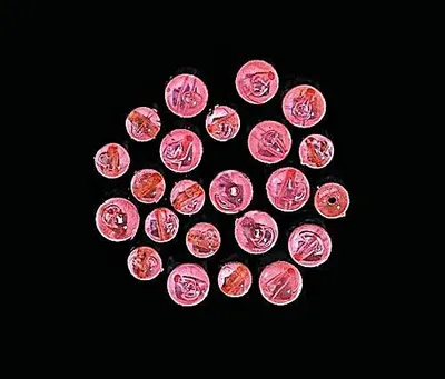 Produktbild von Jenzi Perlen pink 7mm 20 Stück