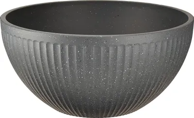 Produktbild von Pflanzschale Kunststoff Anthrazit Ø35cm H16,5cm Garten Balkon