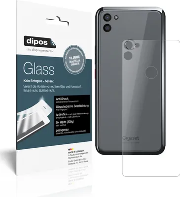 Obrázek produktu pro 1x ochranná fólie pro Gigaset GS5 zadní strana matná - Anti-Shock 9H fólie dipos Glass plastové sklo