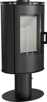 Produktbild von Kaminofen aus Stahl KRATKI AB S/N/DR mit Standfuss Ø 150 8 kW