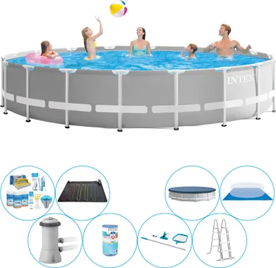 Zdjęcie produktu dla Zestaw basenowy - Intex Prism Frame Round 549x122 cm