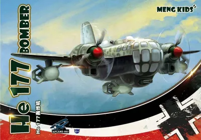 Obrázek produktu pro MENG-Model bombardér He 177 mPLANE-003