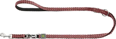 Produktbild von Hunter Verstellbare Führleine Hilo altrosa, Maße: 15 mm / 200 cm