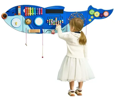 Productafbeelding van VEVOR Activiteitenspeelwand, 12 activiteiten, Montessori sensorische speelwand voor kinderen van 3 tot 12 jaar, ideaal voor kinderkamers, kinderdagverblijven en klaslokalen