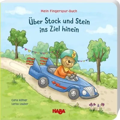 Produktbild von Mein Fingerspur-Buch - Über Stock und Stein ins Ziel hinein