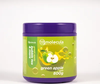 Produktbild von Popping Boba I Molekularer Kaviar Bubble Tea, Bubbles, Bubble tea Perlen 800g I Apfel