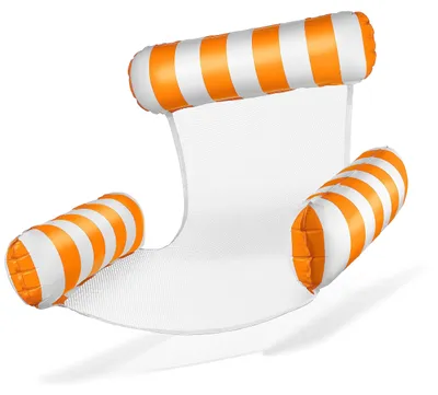 Produktbild von Aufblasbare Luftmatratze mit Rückenlehne - Ideal für den Pool