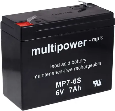 Produktbild von Powery Bleiakku (multipower) MP7-6S