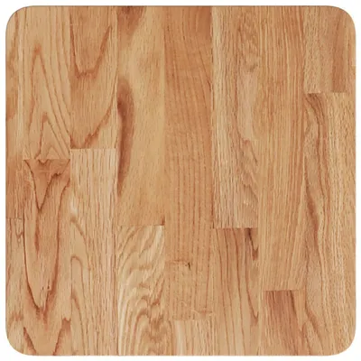 Immagine prodotto di Piano Tavolo Quadrato Marrone Chiaro 40x40x2,5 Rovere Trattato