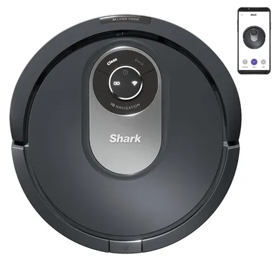 Produktbild von Shark AI SaugRoboter [RV2001EU], RoboterStaubsauger, Anti-Hair-Wrap Technologie,Teppiche und Hartböden, WLAN-App, Tierhaare,Grau