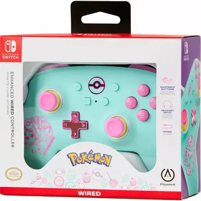 Produktbild von PowerA NSGP0146-01, Gamepad, Nintendo Switch, Analog, Kabelgebunden, USB, Mikro-USB