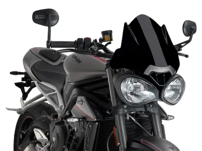 Produktbild von Windschild Puig New Generation Sport mit ABE für Triumph Speed Triple 1050 S, Street Triple 765 R Bj. 2016 - 2021