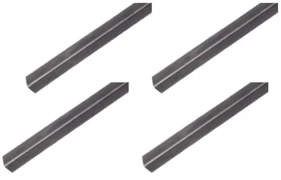 Obrázek produktu pro Alberts 4 x Winkelprofil, Stahl roh, 25 x 25 x 1,2 mm, Länge 1 m