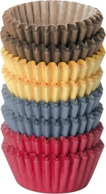 Produktbild von Mini-Papierbackförmchen DELÍCIA ø 4,0 cm, 200 St., weiß