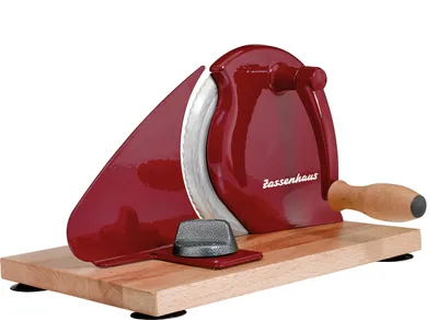 Produktbild von Zassenhaus Brotschneidemaschine manuell, rot