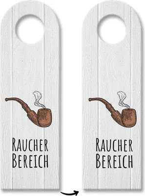 Produktbild von Raucherbereich bzw. Raucherzone Türhänger