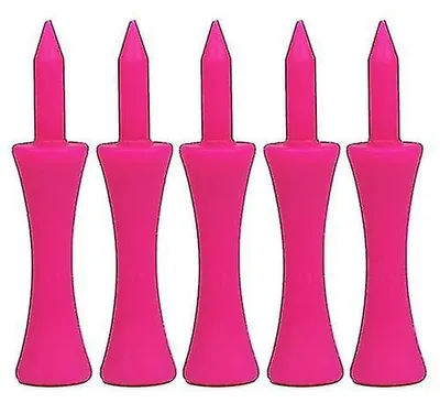 Produktbild von Golf-Tees mit Schlossmotiv in leuchtendem Pink, 100 Stück