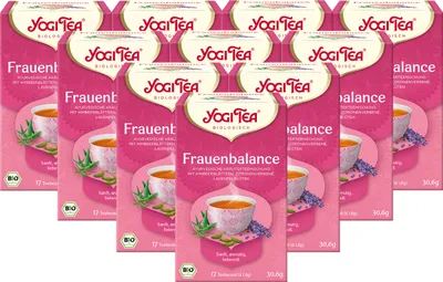 Produktbild von 10 xYOGI TEA Frauenbalance | 10 x 30,6g