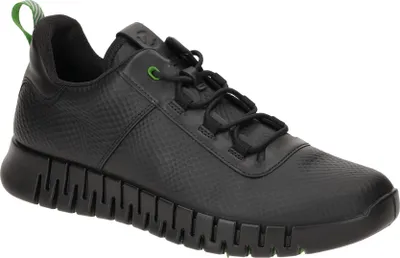 Produktbild von Ecco GRUUV Herrenschuhe - bequeme Schnür Halbschuhe schwarz Freizeit NEU