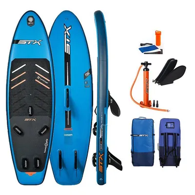 Produktbild von STX iWindsurf RS 280 SUP Windsurf Board FXL aufblasbar Komplett Set 280x85cm