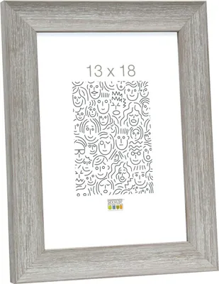 Produktbild von Deknudt Bilderrahmen, beige, Kunststoff, 20 x 20 cm, S43WF