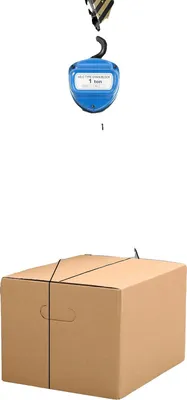 Produktbild von Handkettezug, 1000 kg Tragfähigkeit, Legierungsstahlkonstruktion, effiziente Bedienung
