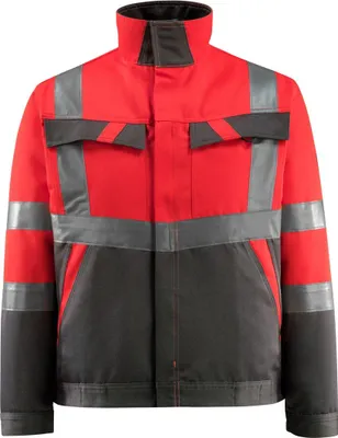 Produktbild von Mascot Arbeitsbundjacke Forster 15909-948 Gr. 2XL hi-vis rot/dunkelanthrazit
